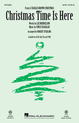 Christmas Time Is Here SATB choral sheet music cover